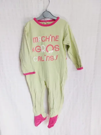 Pyjama tissus coton kimbaloo 24 mois