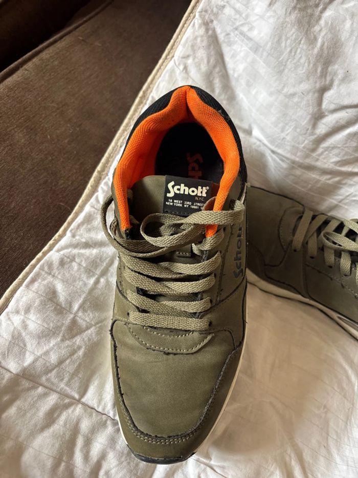 Paire de basket taille 40 marque schott - photo numéro 2