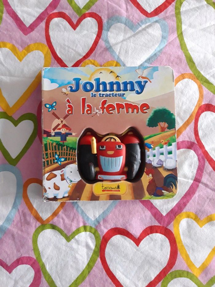 Livre johnny le tracteur