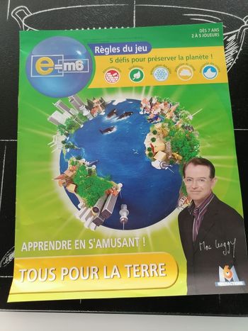 Jeu de société e=m6 écologie Planète terre