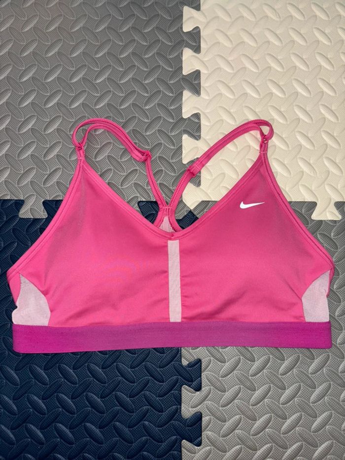 Brassière de sport Nike indy rose - photo numéro 7