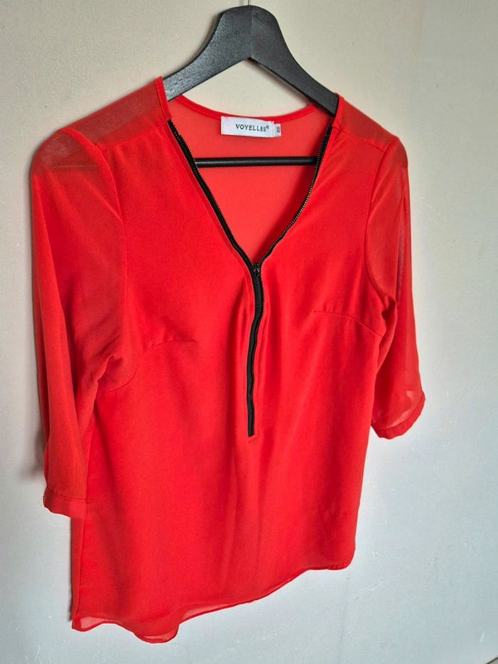 Blouse voyelles taille 40