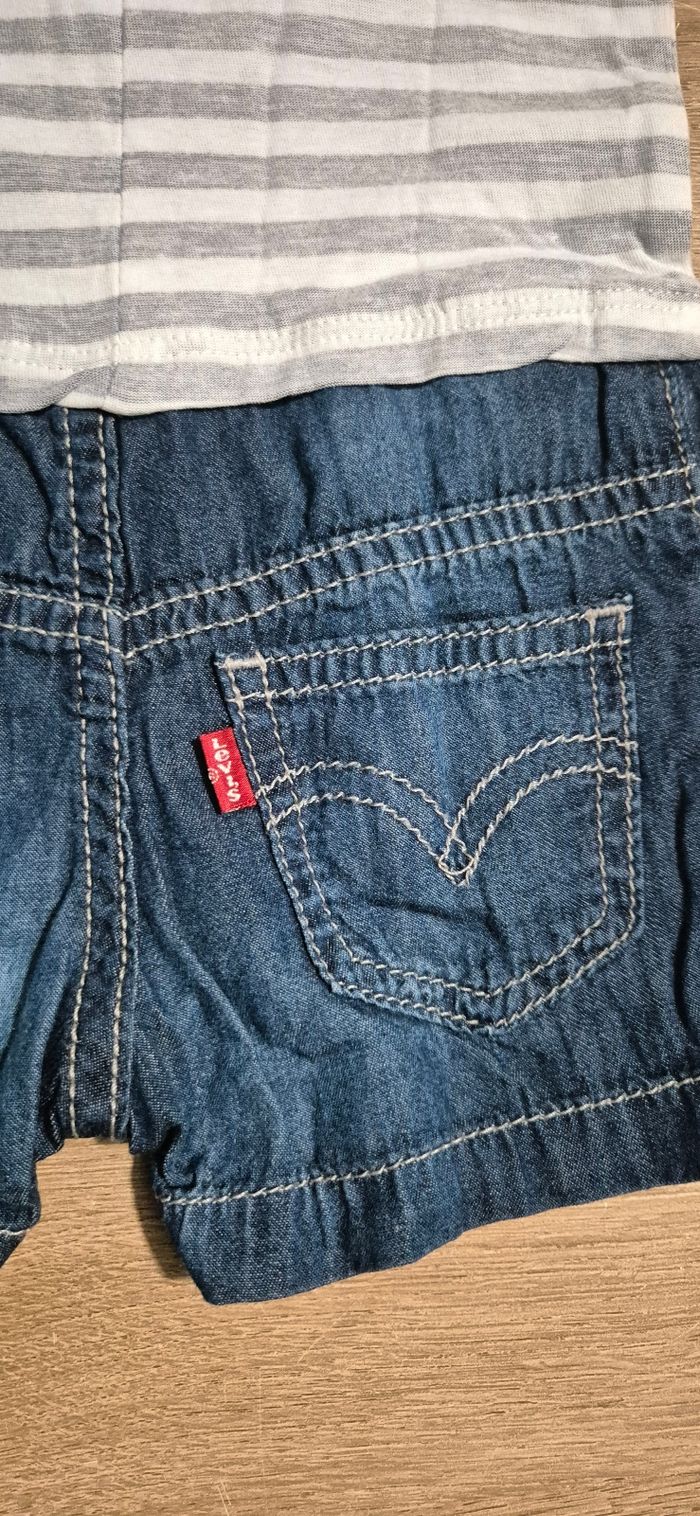 Combinaison short Levi's 9 mois - photo numéro 4