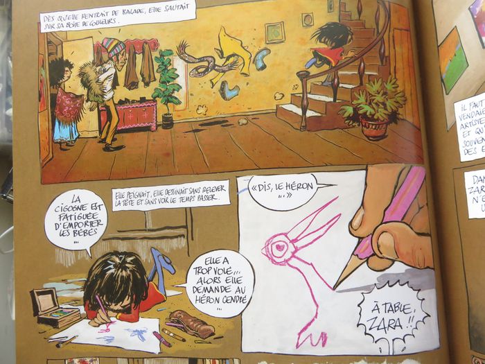 BD jeunesse : Le secret de Zara (Fred Bernard & Benjamin Flao) - photo numéro 4