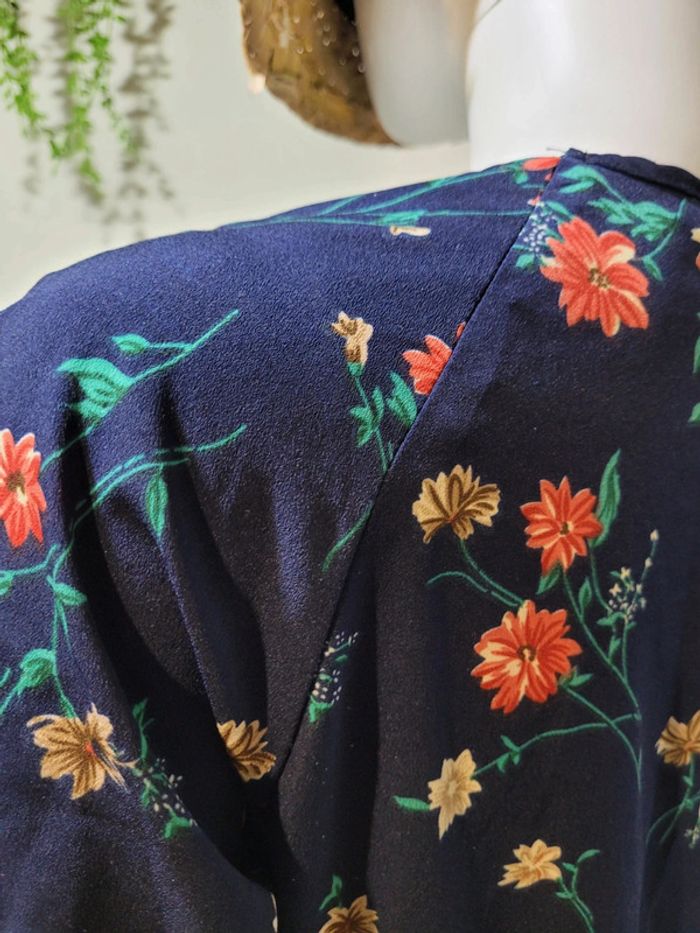 Robe fleurie manches ouvertes - photo numéro 8