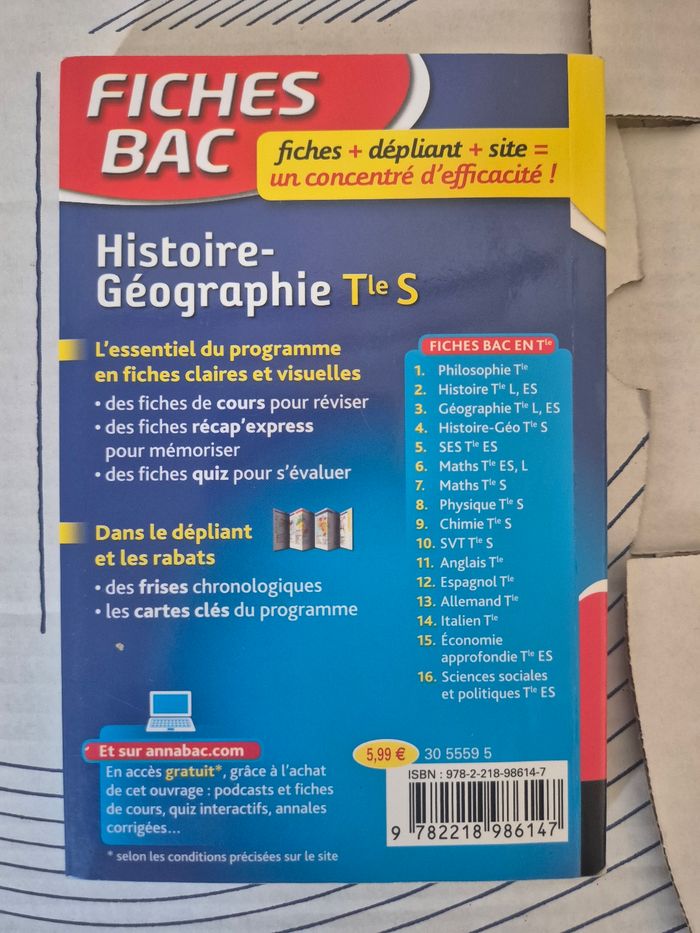 Fiches Bac / Histoire geo - photo numéro 2