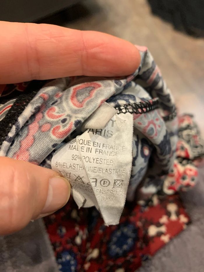 Blouse 3/4 manches motif vintage - photo numéro 7