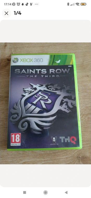 Saints row the third Xbox 360