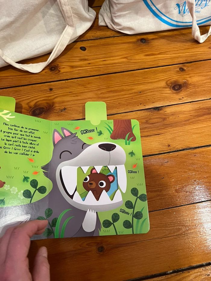 Filou le loup fait des mauvais coups - photo numéro 6