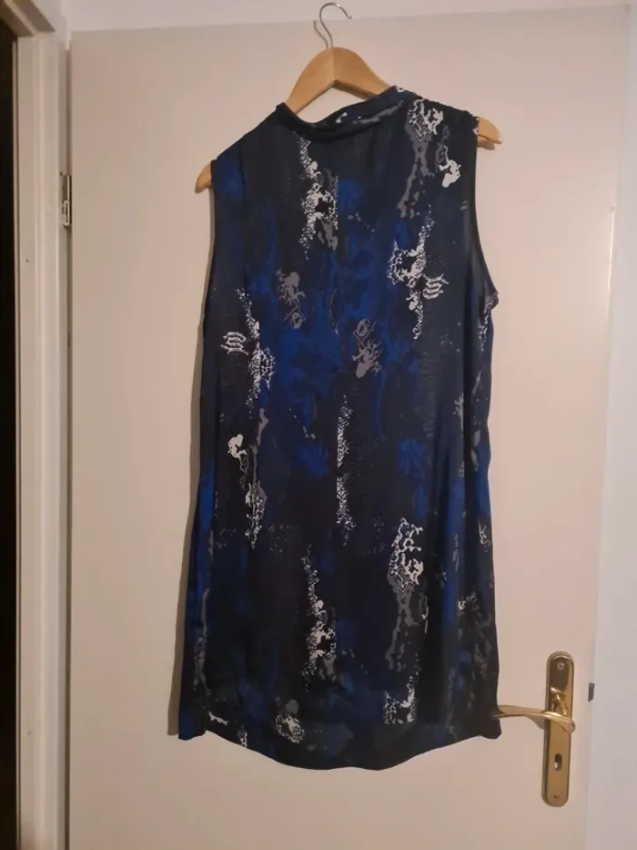Robe bleu et noir Votre Mode - photo numéro 6