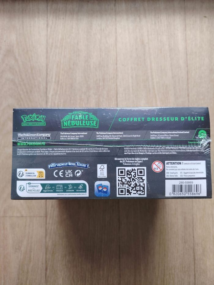Coffret dresseur d'elite fable nébuleuse pokémon neuf et scellé - photo numéro 4