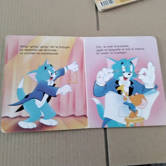 Lot 2 livres Tom et Jerry Nathan - photo numéro 5