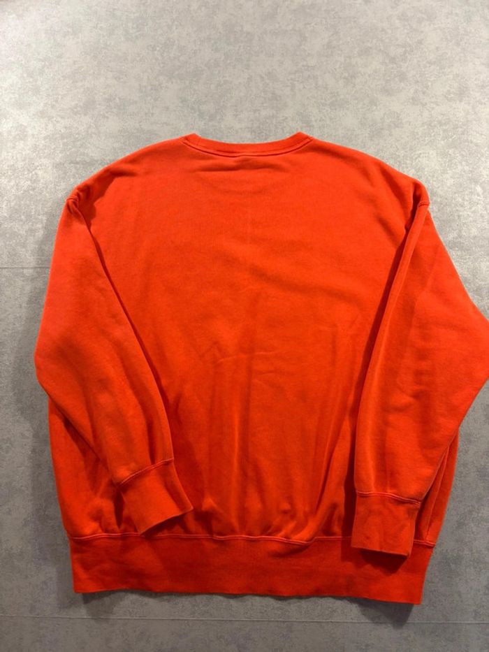 Nike - Air - Sweat ras de cou à logo brodé oversize - Rouge/ Orange - Taille M - photo numéro 6
