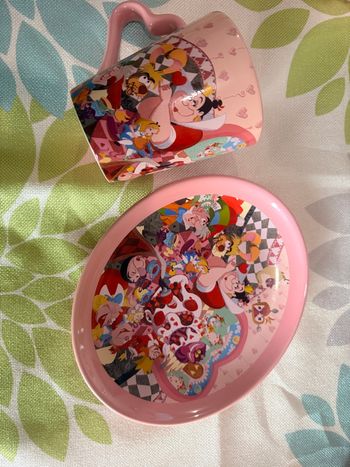 Ensemble tasse sous tasse Alice 