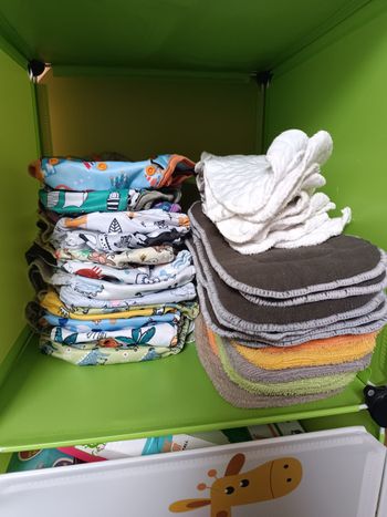 Couches lavables avec inserts