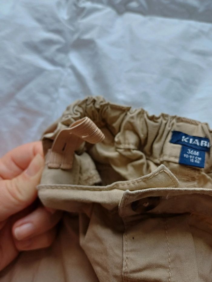 Pantalon léger 3 ans marron Kiabi - photo numéro 3