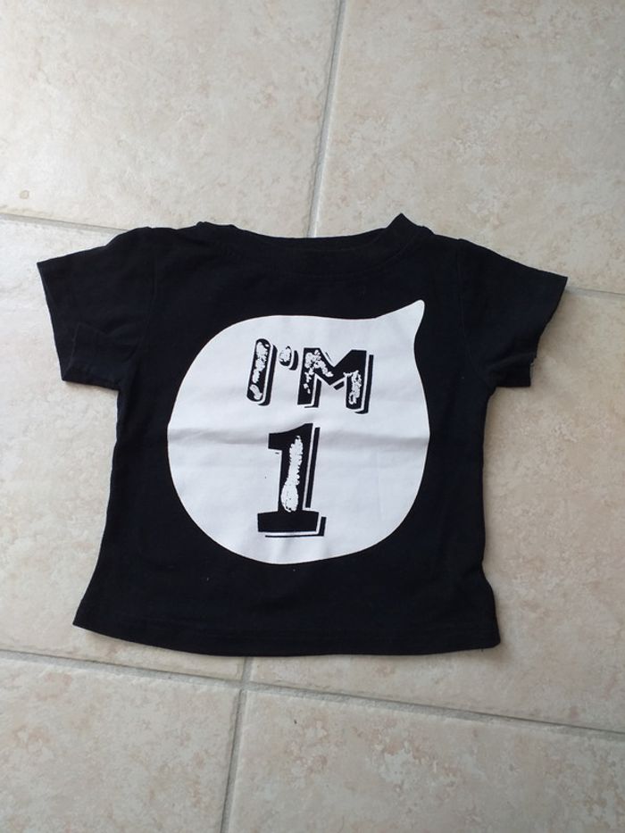 Tshirt manches courtes 12 mois