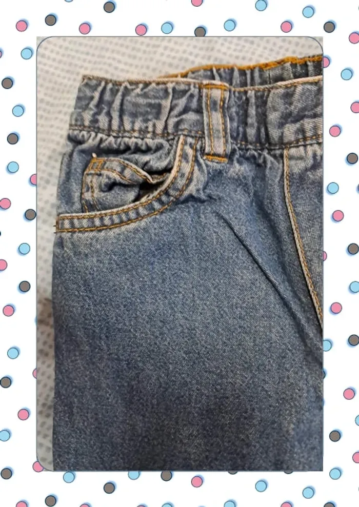 Jeans 24 mois ceinture élastique - photo numéro 3