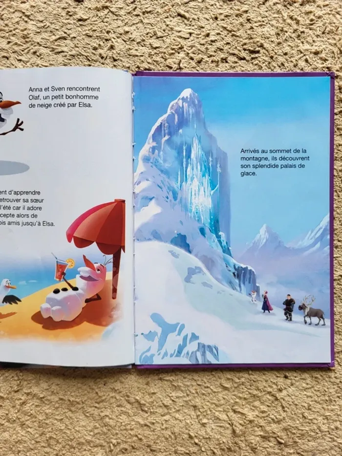 Livre enfant "La Reine des Neiges " Disney - Club du Livre - photo numéro 9