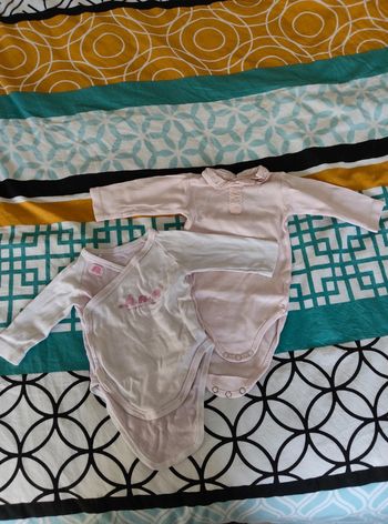 Lot body manches longues 3 mois