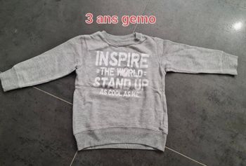 Sweat garçon 3 ans