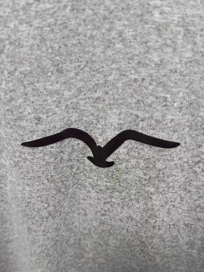 🔥 T-shirt gris chiné style minimaliste – Taille L - photo numéro 4