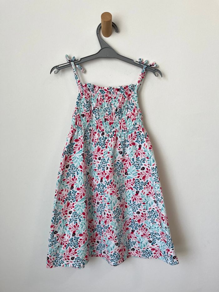 Robe d’été à bretelles (poissons et végétaux) - Okaïdi 6 ans (116cm) - photo numéro 4