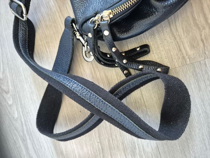 Sac a main cuir bleu Vera pelle neuf - photo numéro 8