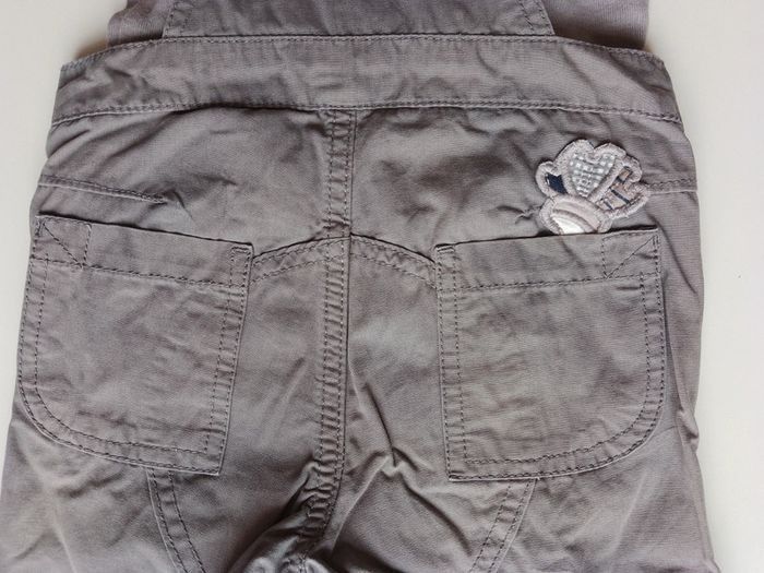 Ensemble salopette tee-shirt garçon 12 mois DPAM - photo numéro 7