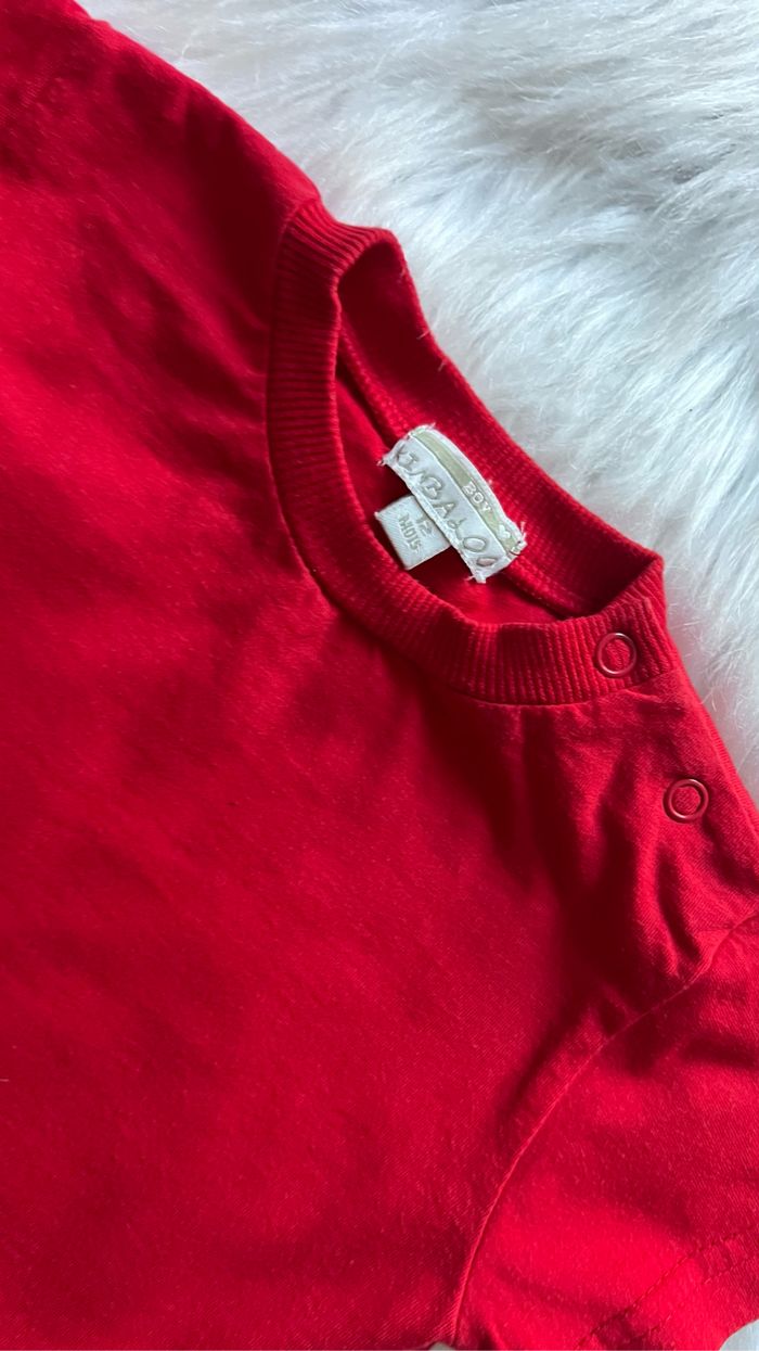 T-shirt Kimbaloo rouge - photo numéro 3