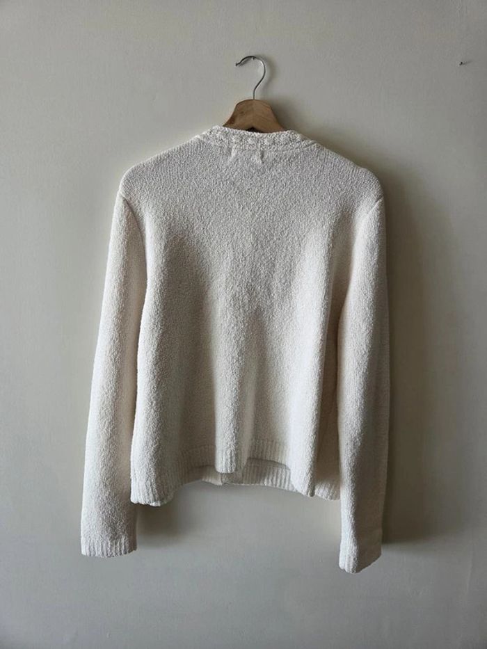 Blazer H&m crème taille L - photo numéro 3