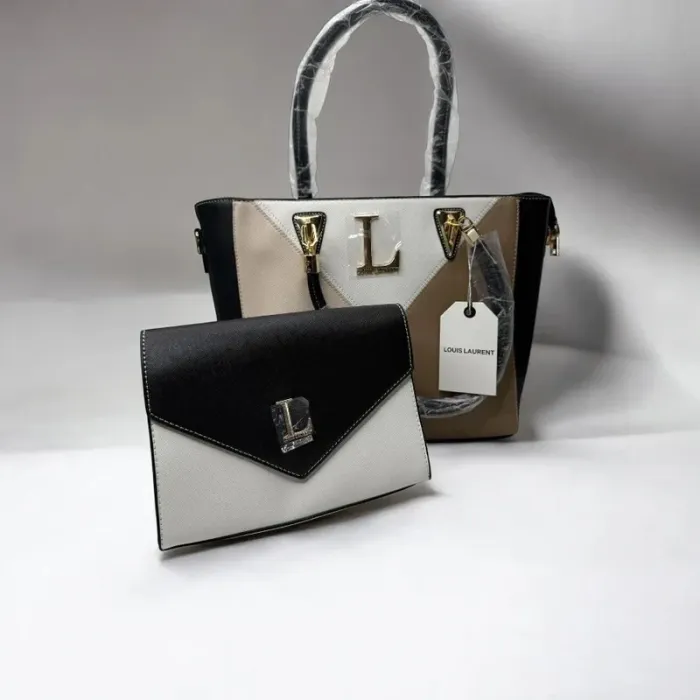 🖤 Magnifique sac à main Louis Laurent - avec petit sac bandoulière 🖤