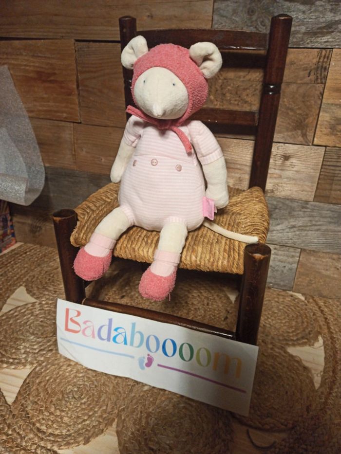 peluche souris Lila patachon moulin roty tbe - photo numéro 2