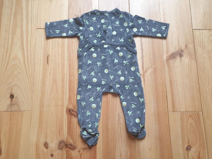 Pyjama velour Star Wars 12 mois - photo numéro 2