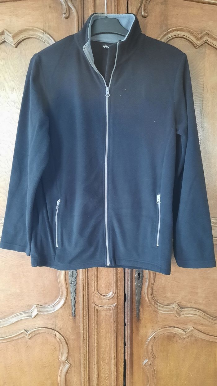 Gilet polaire zippé taille S