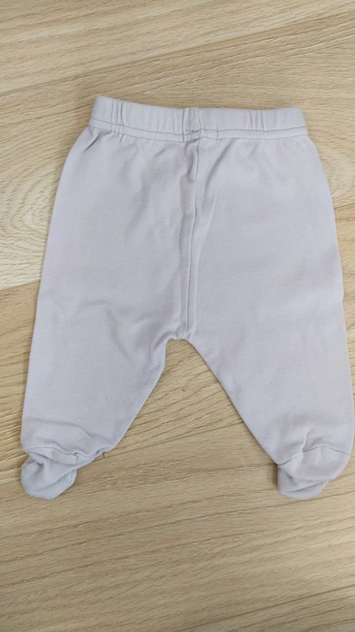 Ensemble mauve 3 mois fille chat - photo numéro 4