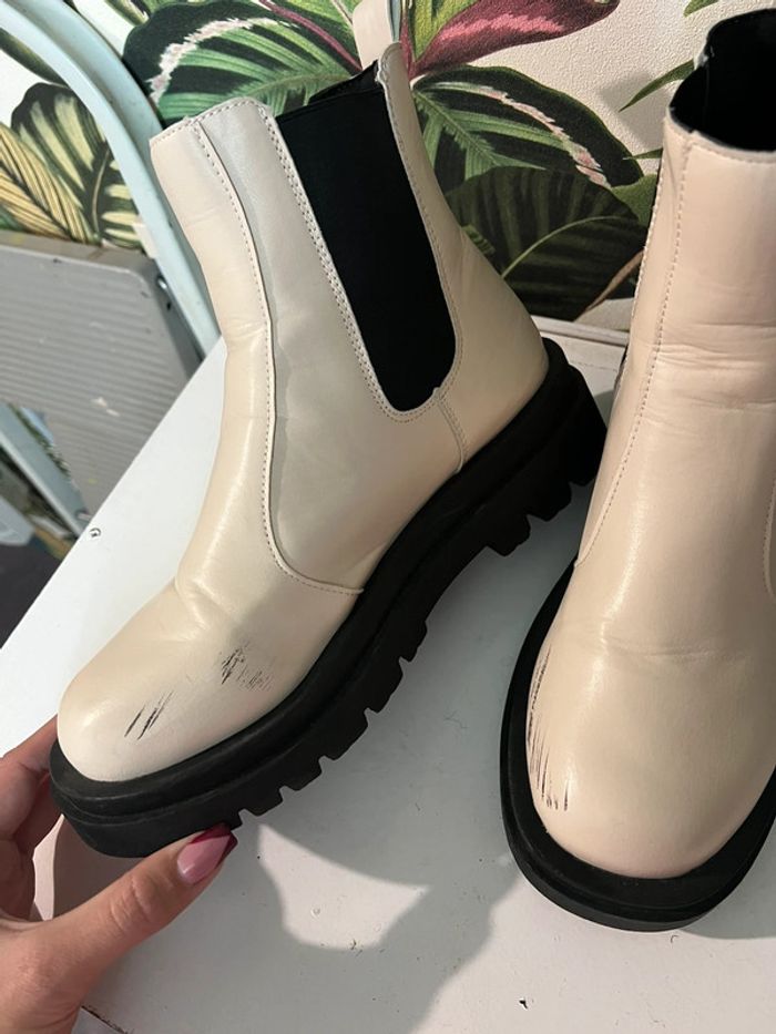 Bottine beige - photo numéro 3