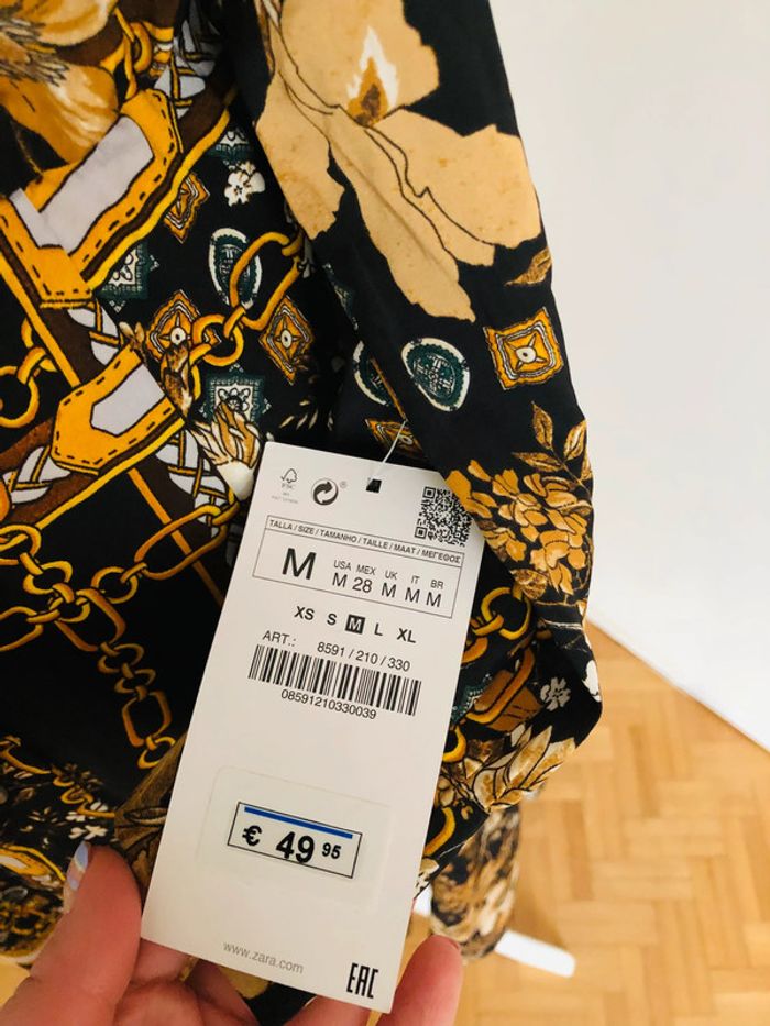 Robe Zara longue neuve taille M - photo numéro 5
