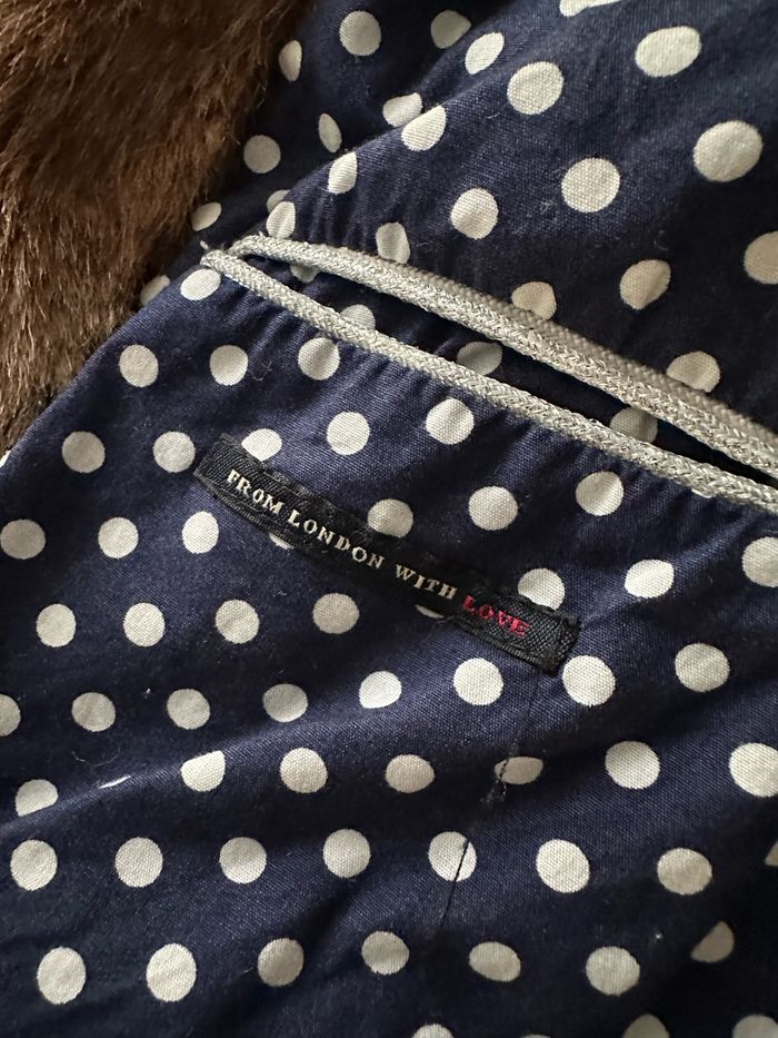 Manteau camel doux pépé jeans taille 10 ans très bon état - photo numéro 5