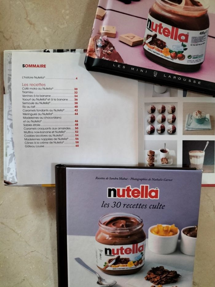 Livres de recettes à base de Nutella - photo numéro 3