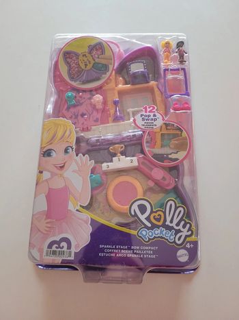 Polly pocket coffret scène pailletée