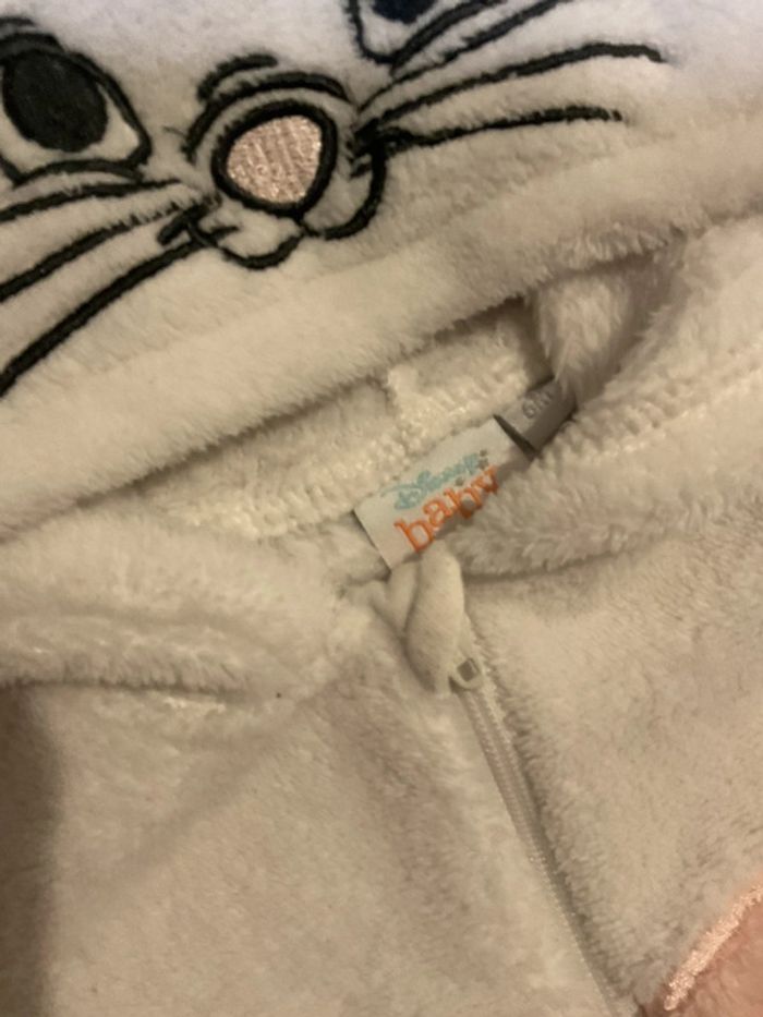 Sur pyjama combinaison fille Marie velours tout doux - photo numéro 2