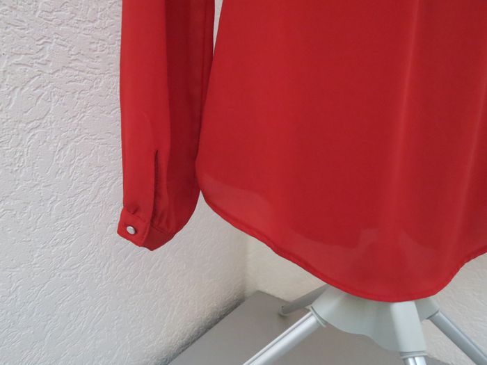🟥 blouse rouge fluide zippee pimkie ❤️ - photo numéro 8
