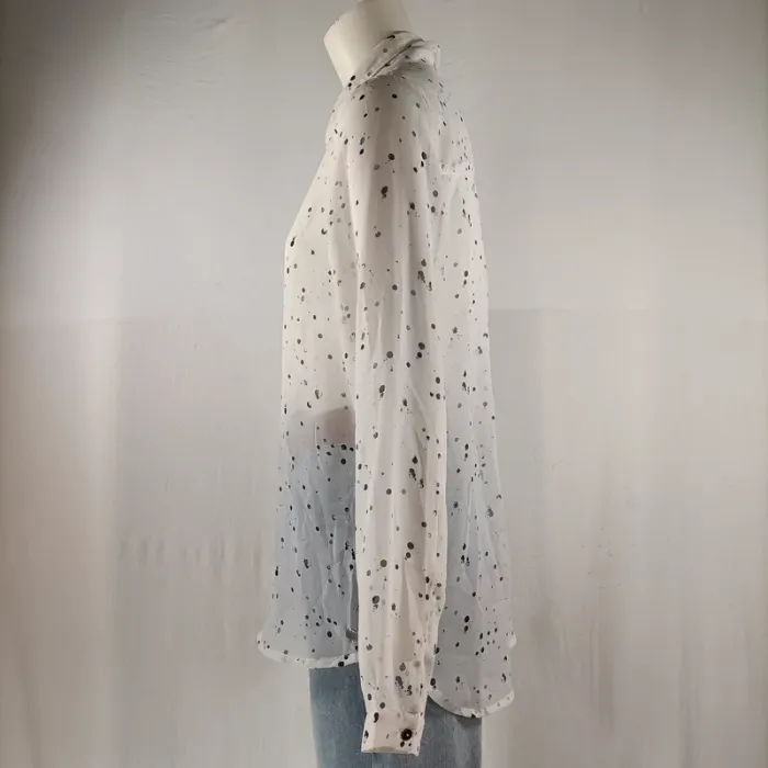 Chemise voile imprimée - Garcia Jeans - Taille S A1258 - photo numéro 4