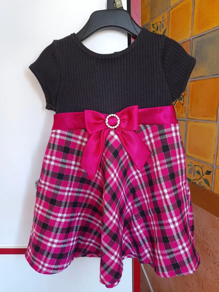Robe à carreaux