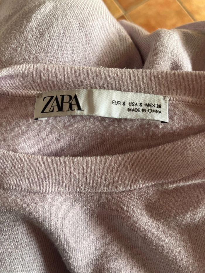 pull rose Zara - photo numéro 2