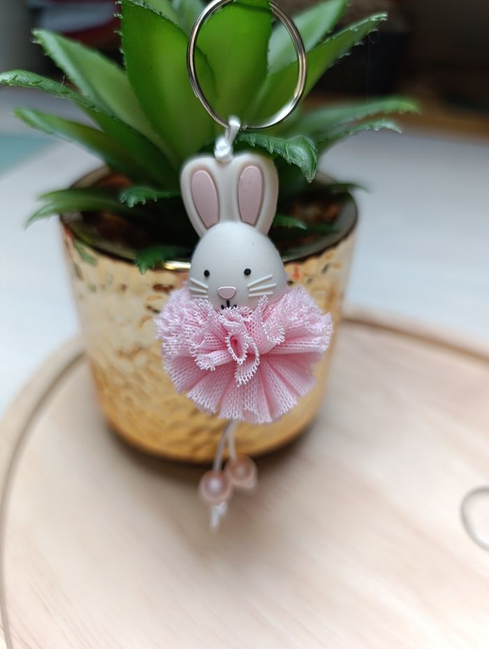 Porte clé lapin - photo numéro 2