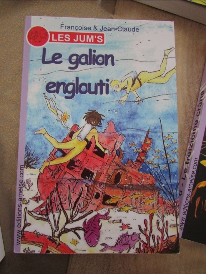 Lot de 6 livres Les Jum's Tome 1 à 6 dont 1 dédicacé - photo numéro 3