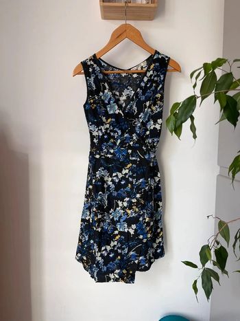 Robe bleue portefeuille