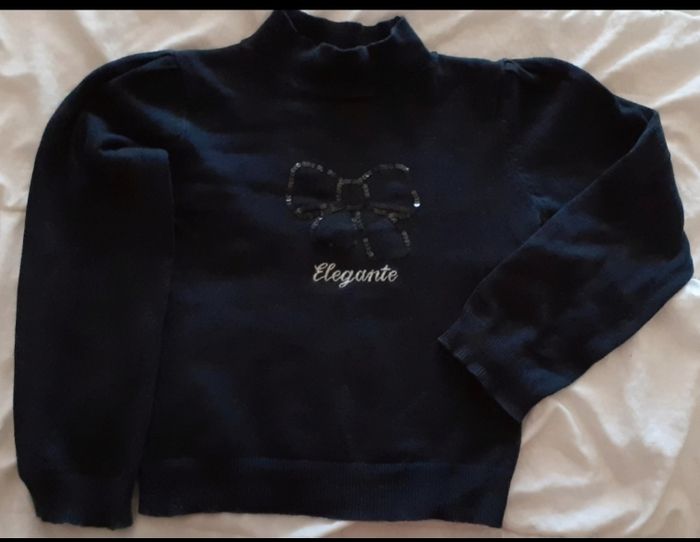 Sweat léger col haut fille 8-9 ans / Tout compte fait